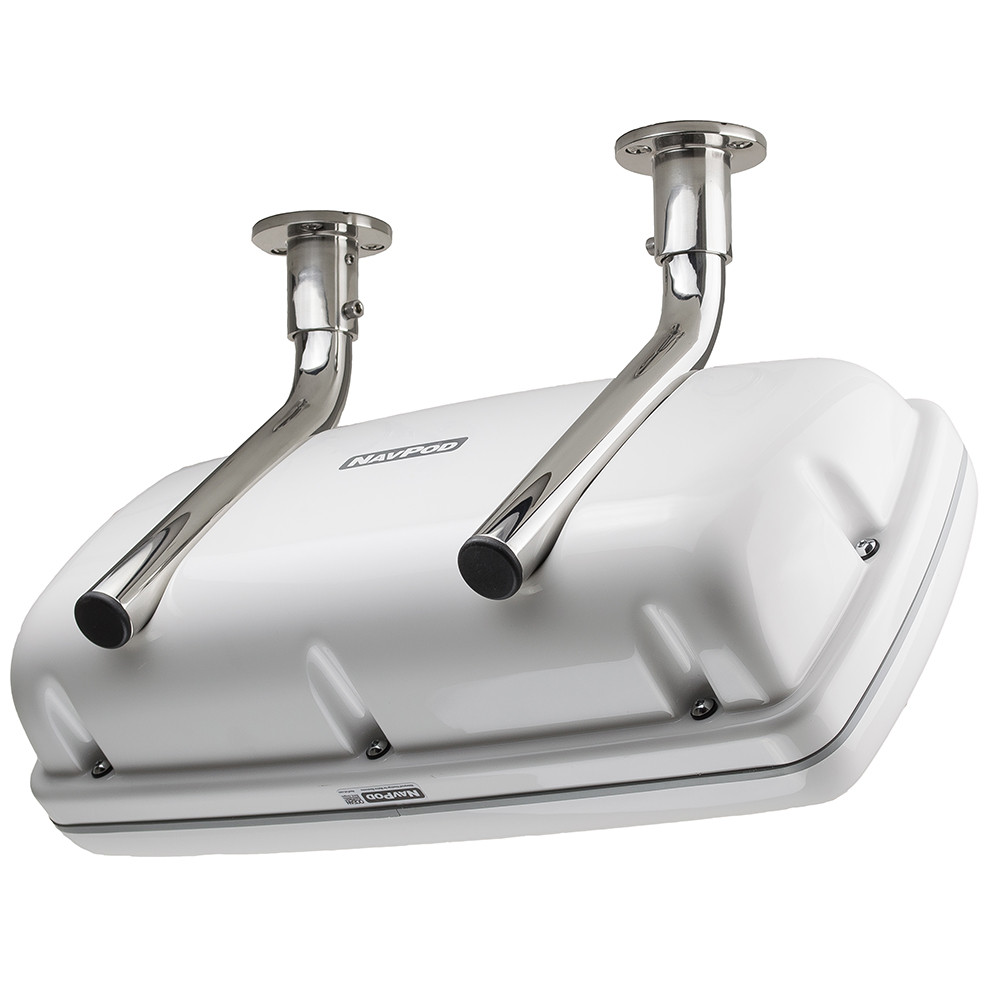 NavPod SystemPod Pre-Cut f/Simrad NSS9 evo & B&G Zeus 9 & 1 Instrument - 3.6" Hole f/9.5" Wide Guard