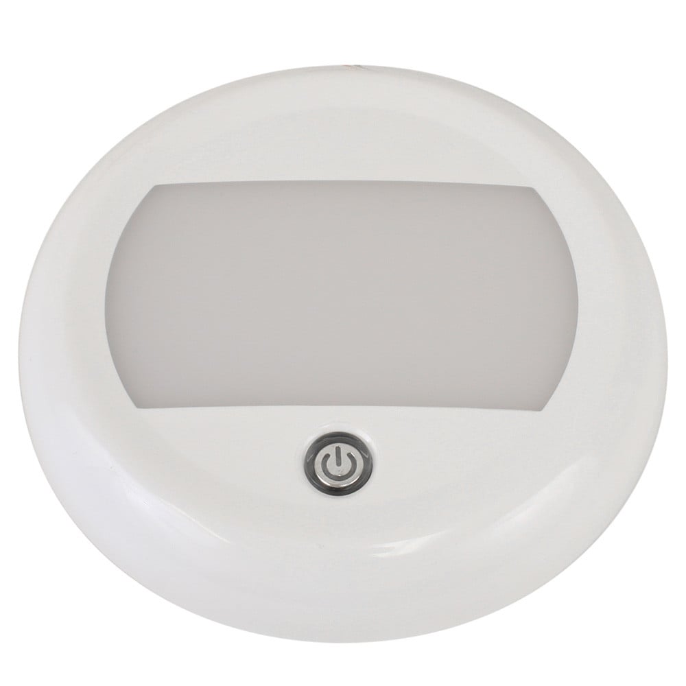 Scandvik 5" Dome Light w/Switch & 3 Stage Dimming - 10-30V - IP67