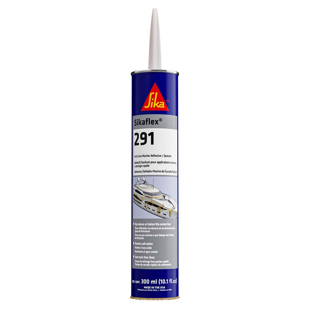 Sika Sikaflex∫ 291 Fast Cure Adhesive & Sealant 10.3oz(300ml) Cartridge - White