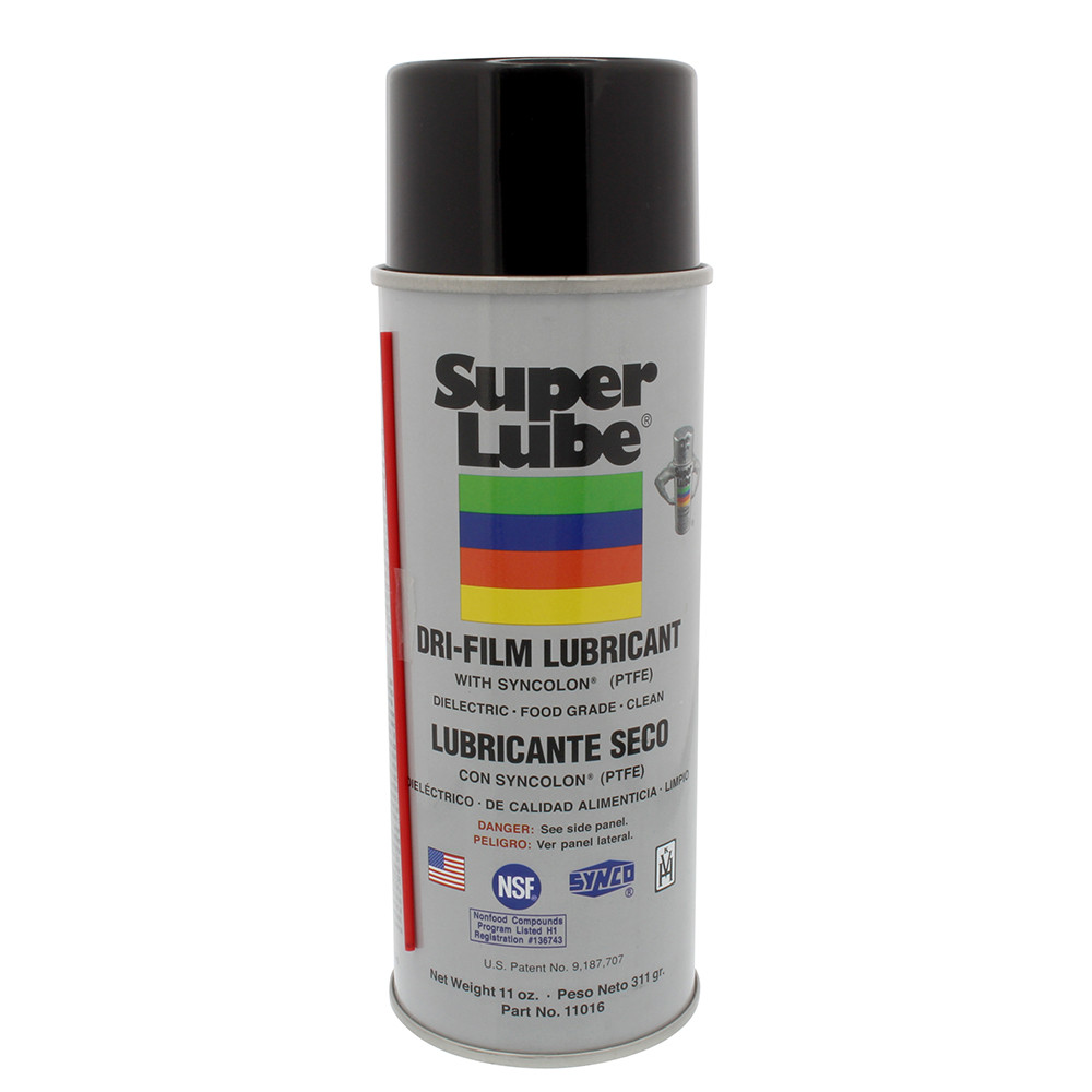 Super Lube Dri-Film Aerosol w/Syncolon∫ (PTFE) - 11oz