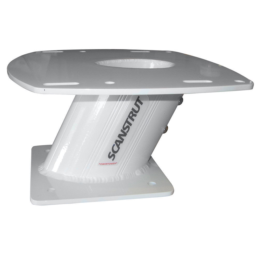 Scanstrut APT-150-01 - Aluminum PowerTower∫ Radar Mount - 6" Aft Leaning