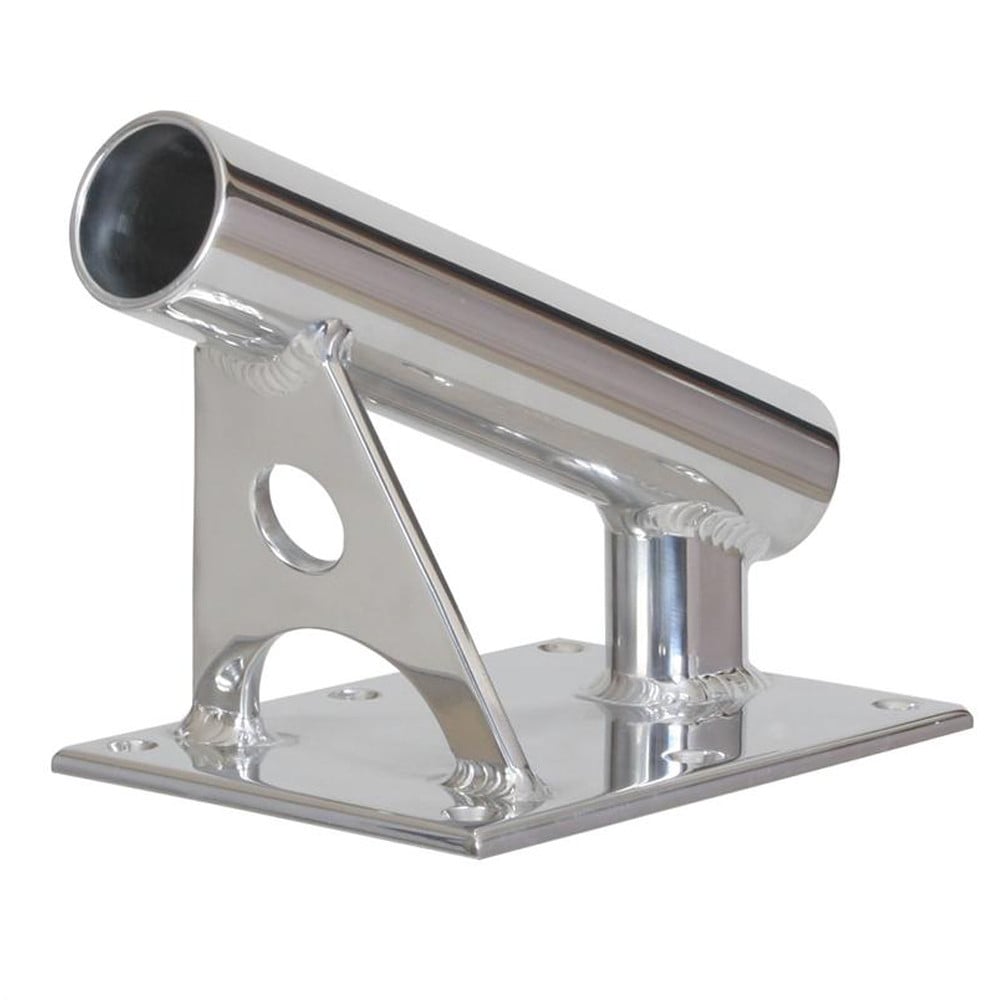 Lee's MX Pro Series Fixed Angle Center Rigger Holder - 22™ - 1.5" ID - Bright Silver