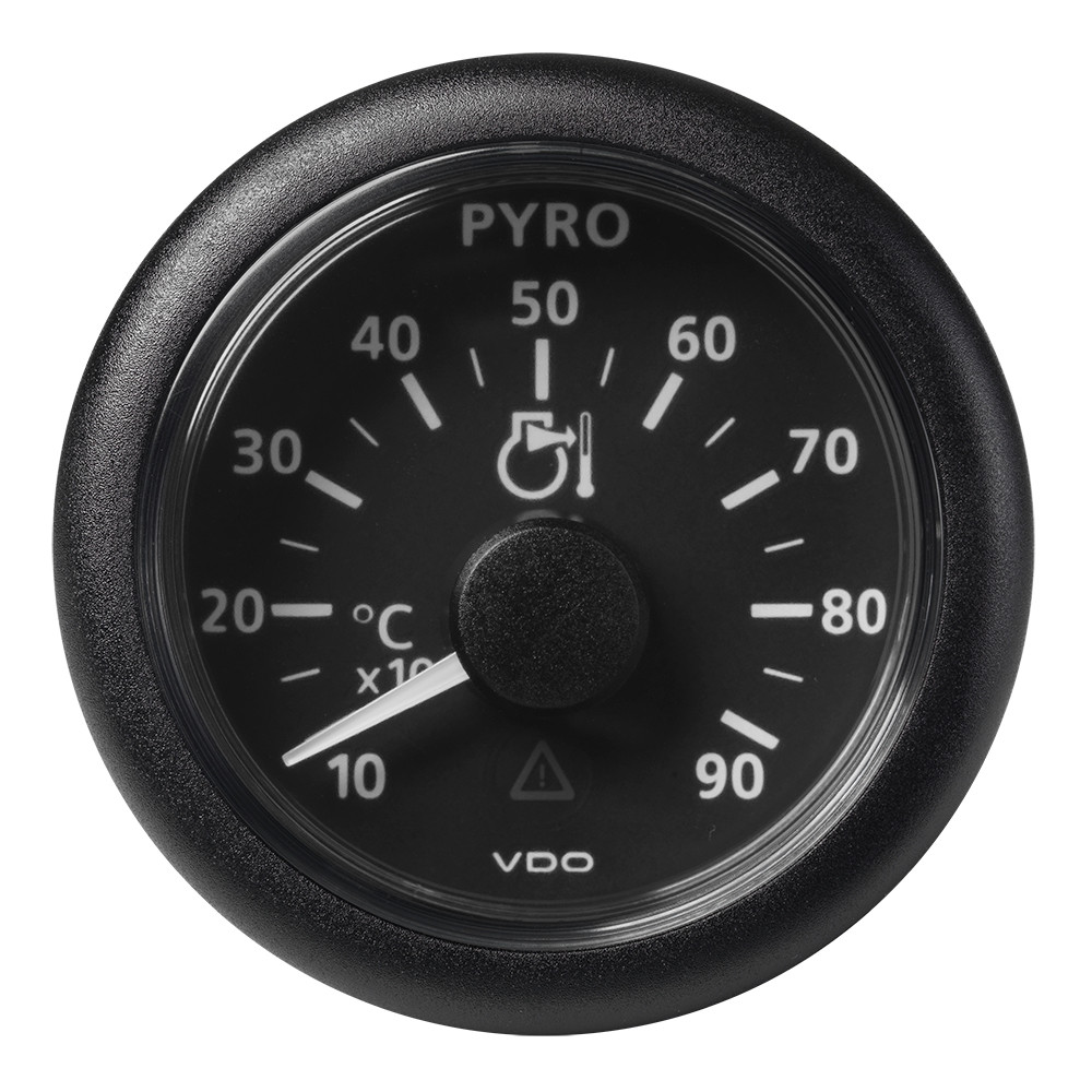 Veratron 52 MM (2-1/16") ViewLine Pyrometer - 100™C to 900™C - Black Dial & Bezel