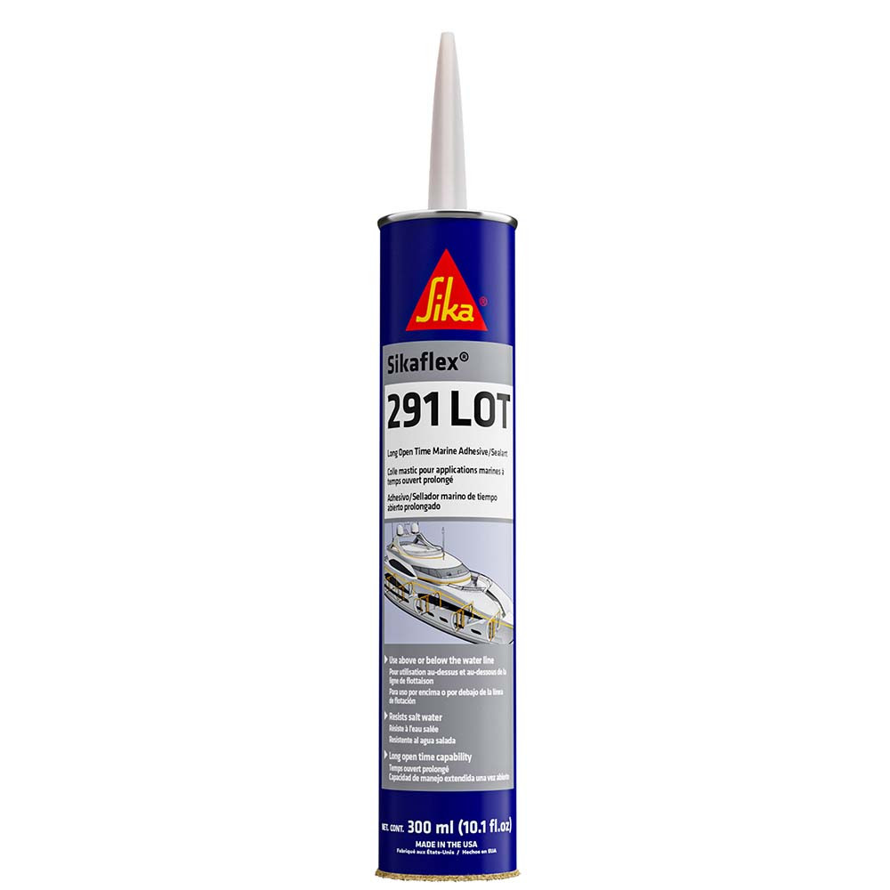 Sika Sikaflex∫ 291 LOT Slow Cure Adhesive & Sealant 10.3oz(300ml) Cartridge - White