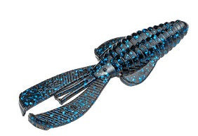 Strike King Rage Bug 4 7pk Black/Blue