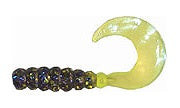 Big Bite Fat Grub 2" 10ct Wildcat Chartreuse