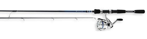 Daiwa Combo D-Shock Spinning Combo 1BB 7' 2pc M w/12lb Line