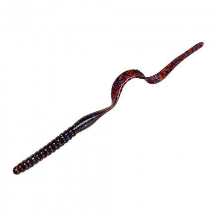 Yum Ribontail Worm 7" 12ct Plum