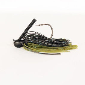 Missile Ikes Flip Out Jig 3/8oz Green Pumpkin