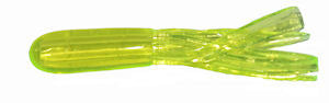 Big Bite Crappie Tubes 1.5" 10ct Chartreuse