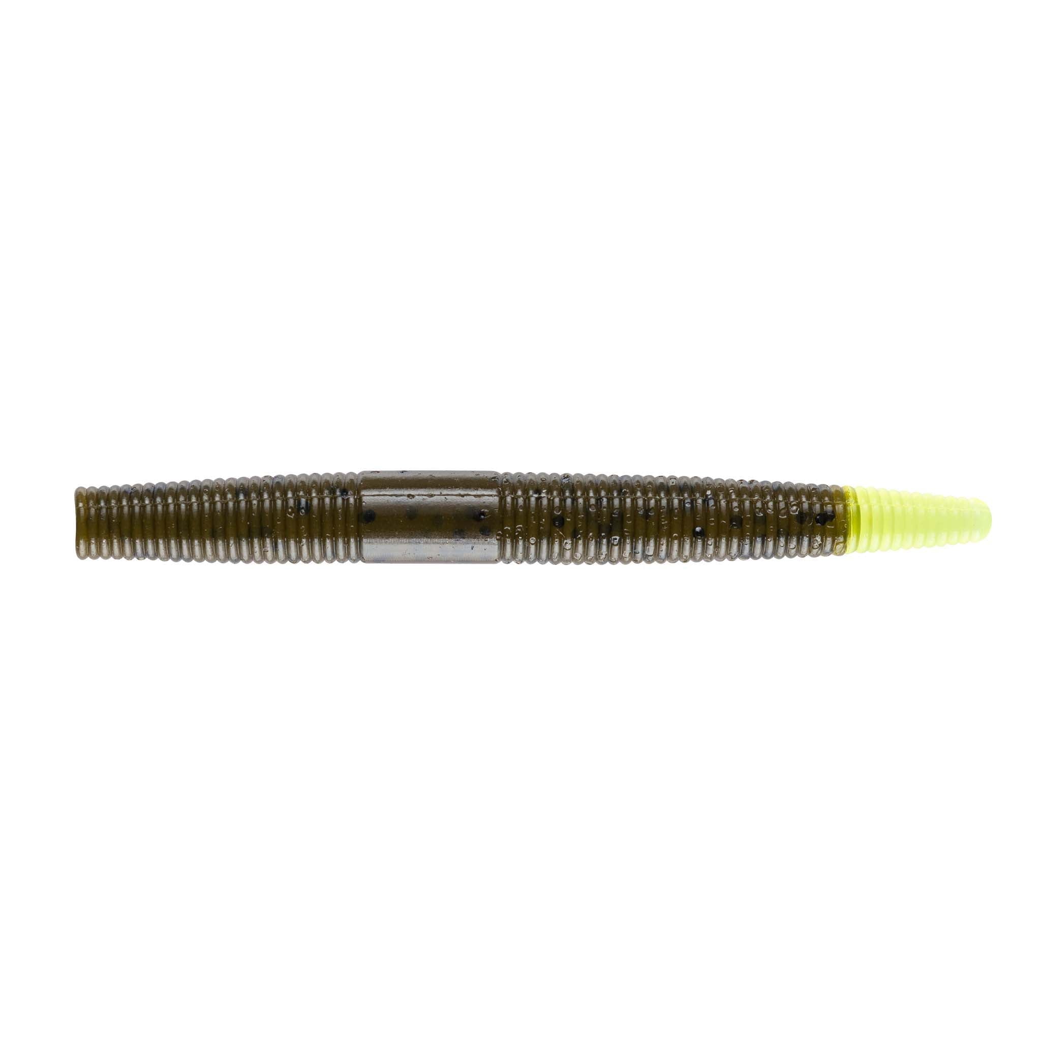 Yum Dinger 3" 12ct  Green Pumpkin/Chartreuse