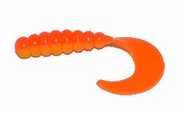 Big Bite Fat Grub 2" 10ct Orange/Yellow
