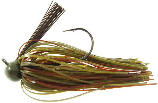 Strike King Football Jig 1/2oz Green Pumpkin