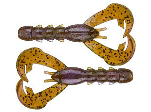 Strike King Rage Craw 4 7ct Green Pumpkin Purple Swirl