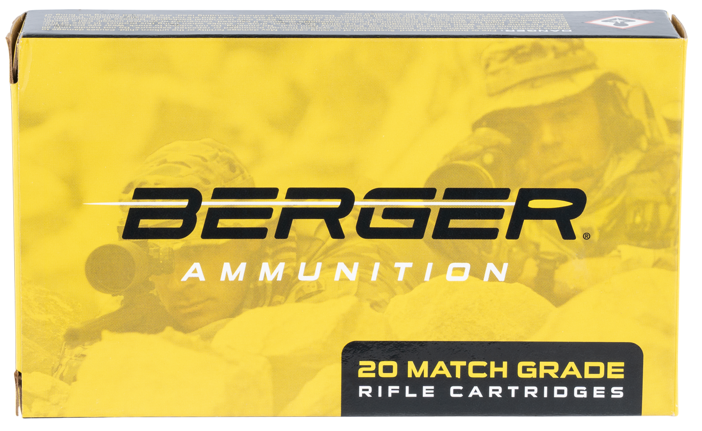 Berger Match Grade Ammunition 6.5 Creedmoor 140 Grain Hybrid Target Hollow Point 20RD