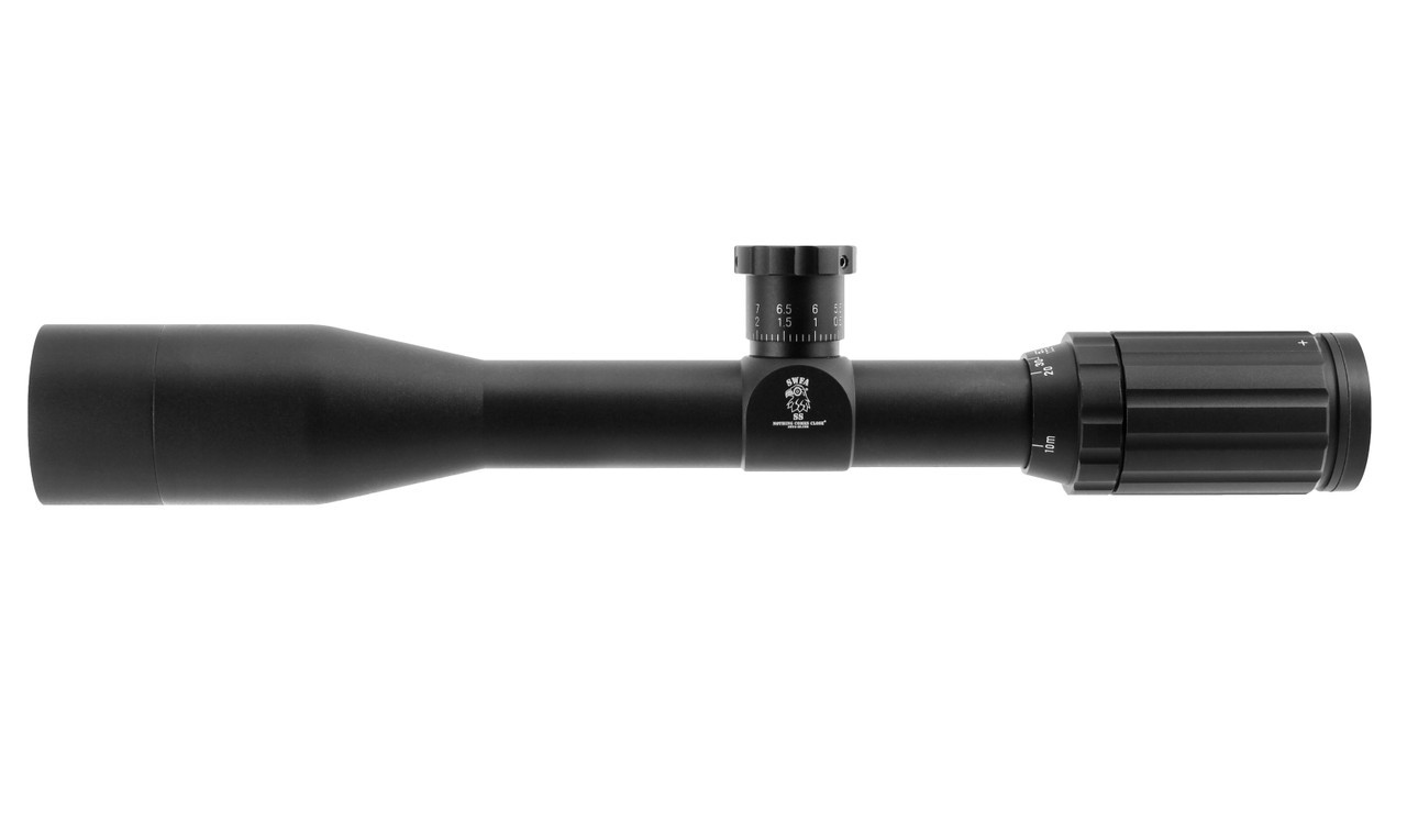 SWFA 12x42 SS - Mil-Quad Reticle, 30mm, .1 MIL Clicks, Rear Focus, Ships W/ SunShade & Bubble Level