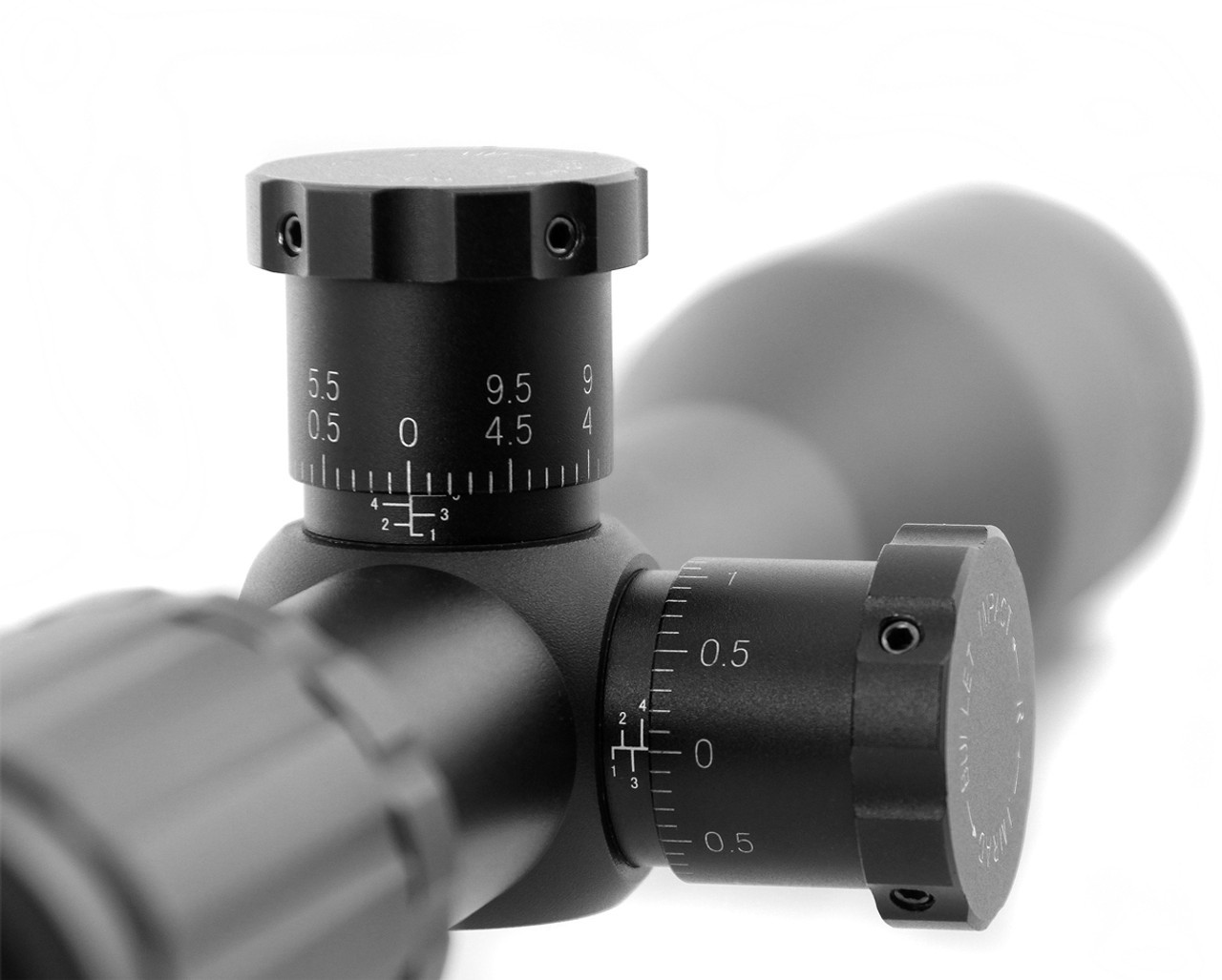 SWFA 12x42 SS - Mil-Quad Reticle, 30mm, .1 MIL Clicks, Rear Focus, Ships W/ SunShade & Bubble Level