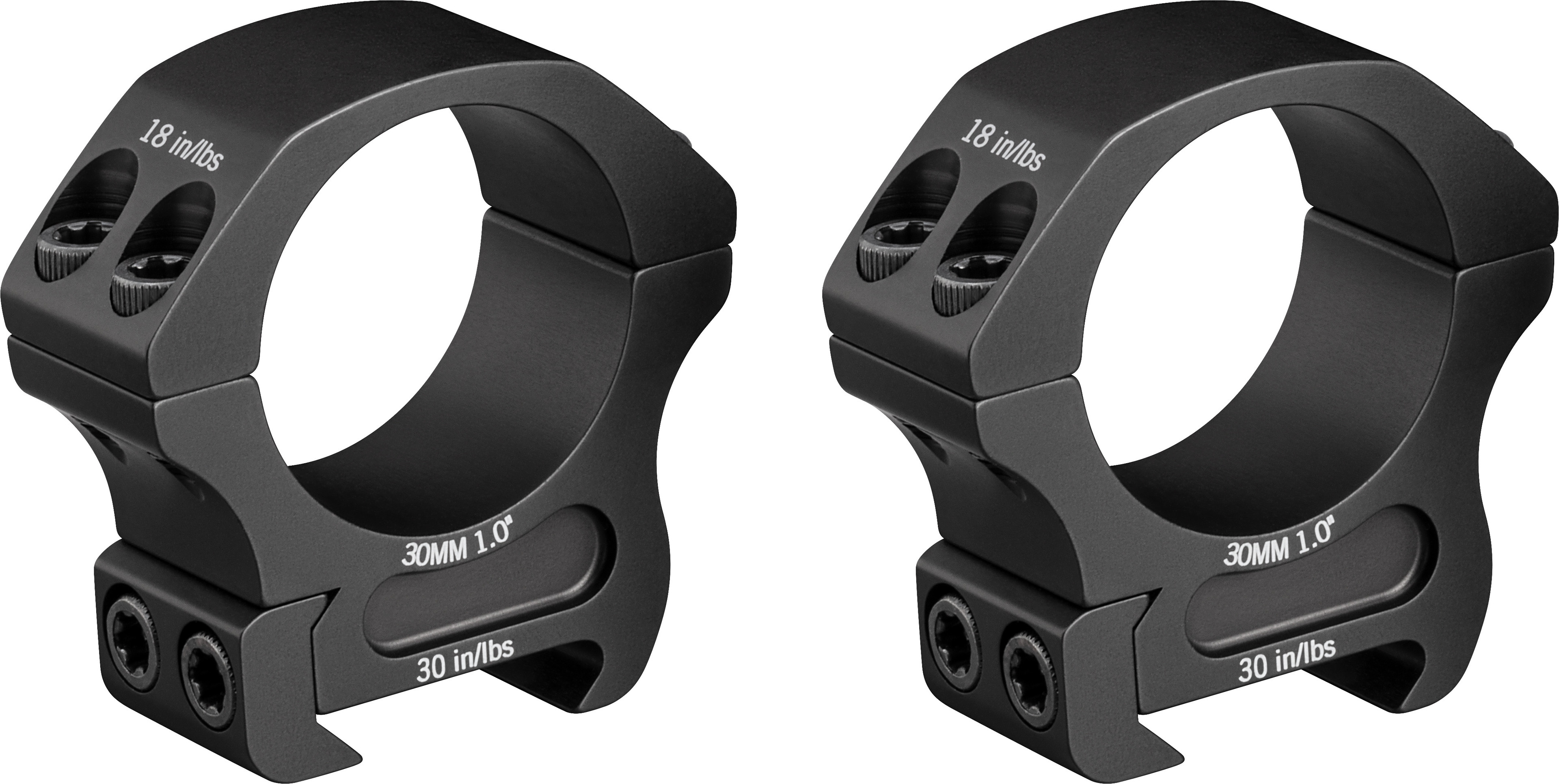 Vortex Pro Series 30mm Rings Med - 1.00"