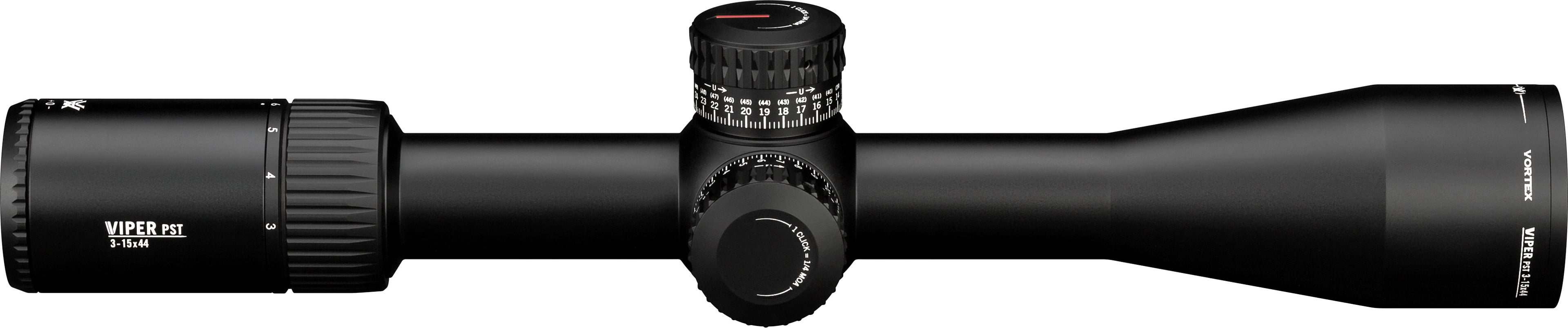 Vortex Viper PST Gen II 3-15x44 FFP EBR-7C MOA