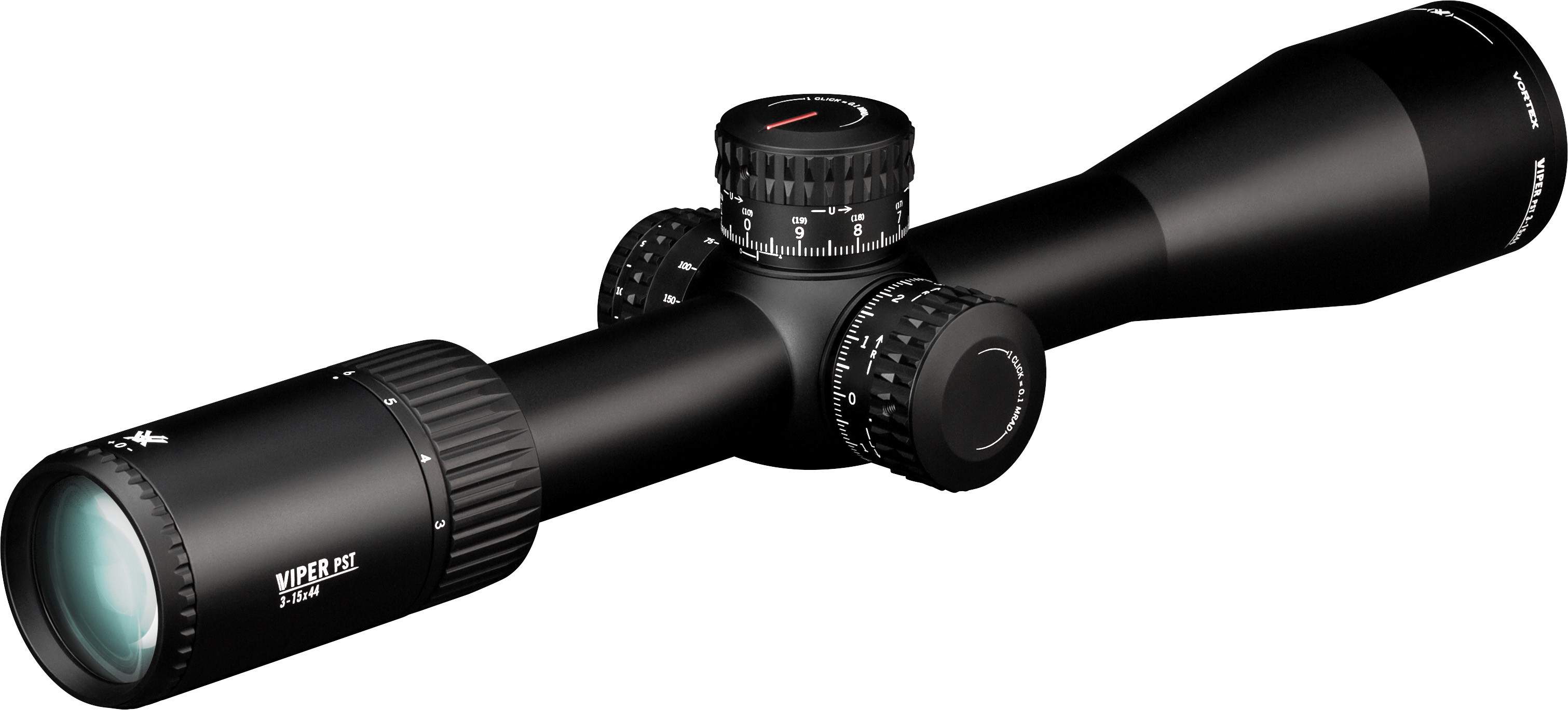 Vortex Viper PST Gen II 3-15x44 FFP EBR-7C MRAD