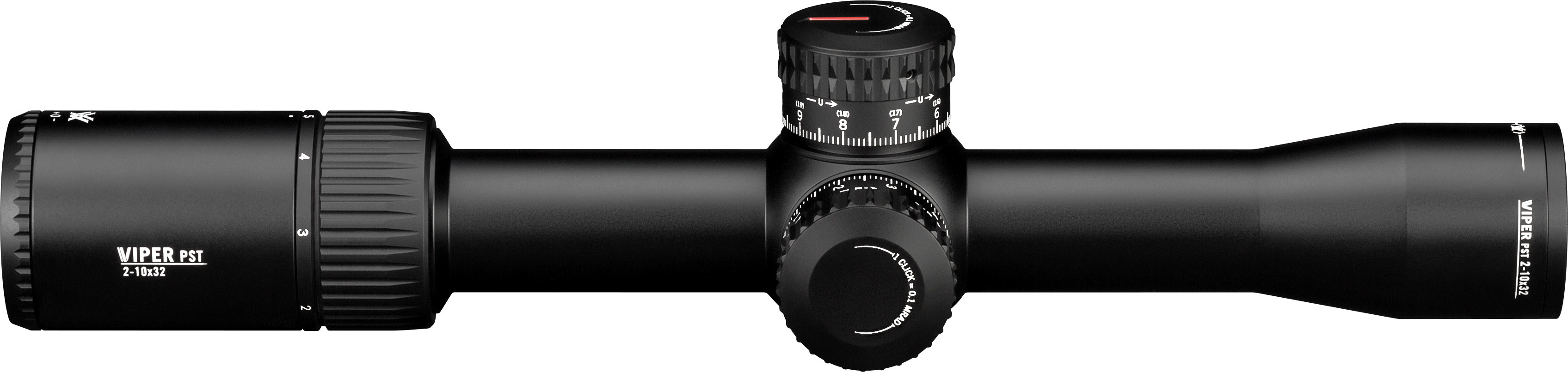 Vortex Viper PST Gen II 2-10x32 FFP EBR-4 MRAD