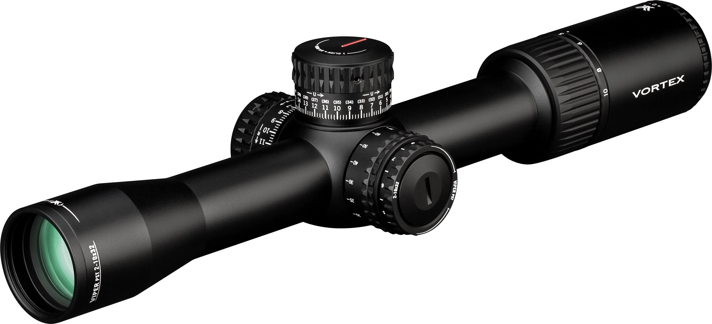 Vortex Viper PST Gen II 2-10x32 FFP EBR-4 MOA