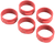 Strike Industries BANGBAND34MMRED Bang Band Mini 34mm Made of Red Rubber 5 Pack
