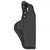 Bianchi 17721 7001 ThumbsnapOWB Size 13 Black Accumold Belt Slide Compatible w/Glock 17/20/S&W M&P/Ruger P89 Right Hand