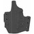 L.A.G. Tactical, Inc. Defender Series, OWB/IWB Holster, Fits Glock 48, Kydex, RH, Black Finish 1063