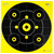 EZ-Aim 15577 Splash ReactiveBullseye Gallery Non-Adhesive12Pack