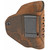 Versacarry REV211 RevolverIWB Distressed Brown Leather Belt Clip Fits S&W J Frame/Ruger LCR Right Hand