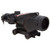 Trijicon 4x32 Acog Rifle Scope Matte, Red Chevron, w/ Adapter