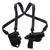 Galco MCII224B Miami Classic II Shoulder System Size Fits Chest Up To 56" Black Leather Harness Fits Glock 19 Gen1-5 Fits Glock 17 Gen1-5 Fits Glock 22 Gen2-5 Right Hand