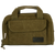 Heritage Cases 8245 Select Attache made of Canvas with Olive Finish, Lockable Zippers, Mag Slots & Pleated Front Flap for 2 Handguns 12" x 8" x 2.50" Interior Dimensions