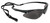 Radians OB120CS Outback Shooting Glasses Adult Smoke Gray Lens Anti-Fog Black Frame
