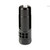 SureFire WARCOMPSPORT5561228 Warcomp Sport Flash Hider 22 Cal (5.56mm) 1/2"-28 tpi, Open Tine 3-Prong, Ported Black Stainless Steel for AR/M4-Platform
