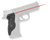 Crimson Trace LG660 Lasergrips5mW Red Laser with 633nM Wavelength & Black Finish for S&W M&P (Except Ambi Safety & M2.0 Variants)