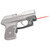 Crimson Trace LG431 Laserguard5mW Red Laser with 633nM Wavelength & Black Finish for Ruger LCP (Except LCP II Variant)