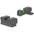 Trijicon DI Night Sight Set Springfield XD, XDM, XD Mod 2 Steel Matte 3-Dot Tritium Green Fiber Optic with Black Retainer