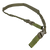 NcStar AARS21PG VISM Sling 1.25" 55"-72" Adjustable Bungee Green Nylon Strap w/Elastic Shock-Cord 2or1 Point Sling