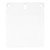 Birchwood Casey 8" Square Gong Target 3/8" NM500 Steel White