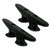 Whitecap Black Nylon Cleat 8" Pair