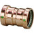 Viega ProPress 2-1/2" Copper Coupling w/Stop Double Press Connection - Smart Connect Technology Viega ProPress 2-1/2" Copper Coupling w/Stop Double Press Connection - Smart Connect Technology