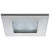 Quick Marina XP Downlight LED - 4W, IP66, Screw Mounted - Square Stainless Bezel, Square Warm White Light