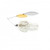 War Eagle Spinnerbait Nickle Frame DW 3/8 White Silver War Eagle Spinnerbait Nickle Frame DW 3/8 White Silver