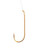 Eagle Claw Aberdeen Gold Snelled Hook Size 1 Eagle Claw Aberdeen Gold Snelled Hook Size 1