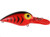Storm Wiggle Wart 2" 3/8 Fluor Red/Black HB