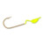 Slider Crappie Heads 18ct 1/4oz Chartreuse