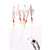 Eagle Claw Sabiki Rigs White/Glow Size 2 Eagle Claw Sabiki Rigs White/Glow Size 2