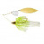 War Eagle Spinnerbait Gold Frame TW 1/2 White Chartreuse War Eagle Spinnerbait Gold Frame TW 1/2 White Chartreuse